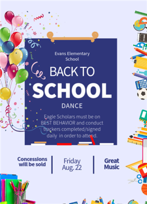 Back to School Dance